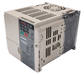 Przekształtnik częstotliwości 3 kW 1-fazowy 230 V AC 12 A 0.1 → 400Hz V1000 Profibus Silniki AC