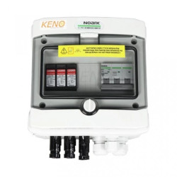 SH-203 DCAC - Skrzynka przył. DC+AC z ogranicznikiem przepięć 1000V typu 2, 2 x łańcuch PV, 1 x MPPT / 20A 3-F