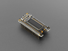 Assembled Adafruit FeatherWing OLED