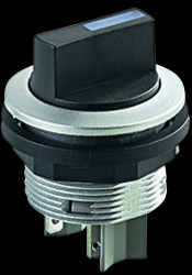 SWCII Selector Switch, left maintained, right momentary