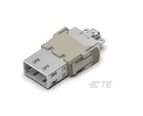 Wzmocnione złącze zasilania 32-pinowe TE Connectivity 2.2A 32 V AC Męski