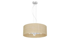 Lampa Wisząca Marshall White / Rattan 3Xe27 Mlp7490 Milagro