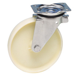 Koło samonastawne średnica kabla 200mm Płyta Guitel Hervieu 400kg wysokość całkowita 235mm