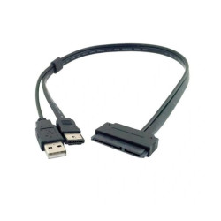 Przejście eSATA + USB i SATA adapter dysku SSD HDD 0,5m E-SATA kabel