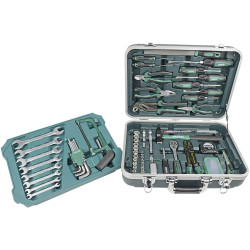 Brüder Mannesmann M29089 Tool Box 108-Piece Compact DIY Set 465x355x165mm