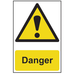 Scan 1301 Danger - PVC 200 x 300mm