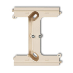 DECO Moduł rozszerzający puszkę natynkową pojedynczą, składaną do ramek wielokrotnych DECO beżowy 1DPU-2