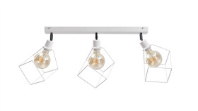 Spot Loftowy 3Xe27 Ruben White