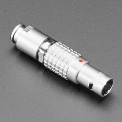 FGG.0B Quick Connect 4 Pin Plug - 9mm Outer Diameter