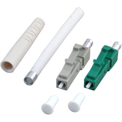FO plug, LC, multimode, ceramic, beige, 53233.8