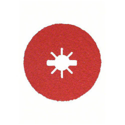 Bosch 2608619178 X-LOCK Fiber Disc 115mm Dia Quick Change Metal/Inox Use