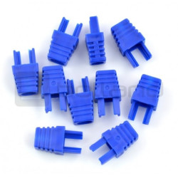 Odgiętka na przewód RJ45 8P8C - niebieska - 10szt.
