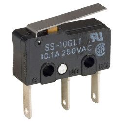 Omron SS-10GLT Subminiature Basic Switch 1A 30VDC SPDT Through-Hole