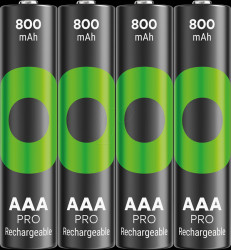 GPRHCH83B260 ReCyko PRO, NiMH rechargeable battery, AAA (Micro), 800 mAh, pac