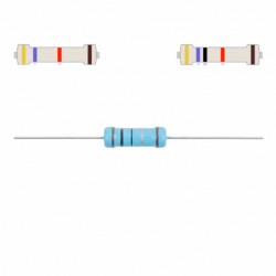 Rezystor 4.7 KOhm tolerancja 1% precyzyjny moc 3W 4.7K 5x16mm metalizowany