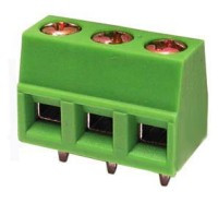 ETB3-2.54 Kostka zaciskowa do druku potrójna, raster 2.54 mm - wysokość 9mm (DEGSON)