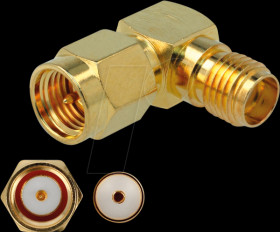 89994 Adapter SMA male &gt; SMA female