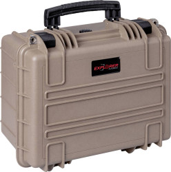 Walizka outdoorowa Explorer Cases 3823HL.D E, (S x W x G) 38 x 27 x 23 cm, kremowy