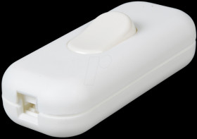 1913.1708.6 Cord intermediate switch with rocker switch, 1-pin OFF