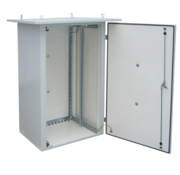 Szafa termo izolowana Rack 19” lC-07, 15U 700 x 400, RAL 7035 bez wentylatorów lC-07-15U-74-25001-00-G