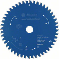 Bosch 2608644549 Expert Circular Saw Blade 165x20mm 48 Teeth Battery Saw