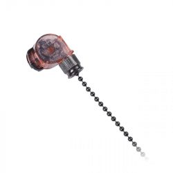 ZĹÄcze przeĹÄcznik ĹaĹcuszkowy 3A/250V grafitowy