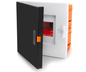 Rozdzielnica podtynkowa IP40 4 - modułowa z poziomnicą, skrzynka modułowa NILSON, 32661004