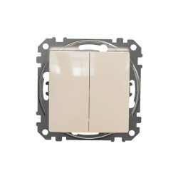 Łącznik świecznikowy, beżowy, Sedna Design i Elements SDD112105