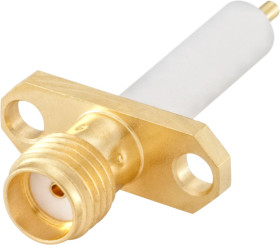 Złącze jack SMA Montaż na panelu Żeński 50Ω Lutowane