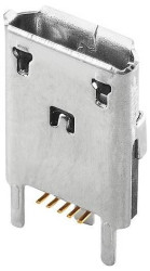 Weidmüller 2762070000 Złącze męskie USB USB-MIC2.0B S1V 1N1 RL BK, 20000 szt.