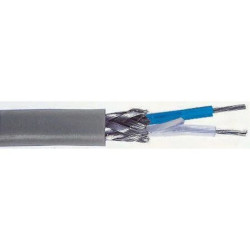 Kabel koncentryczny, 100m, Polichlorek winylu PVC, Szary Bez zakończenia Bez zakończenia 100m, RS PRO Bez zakończenia