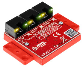 xPoE-3-10 - switch PoE (extender) 3-port