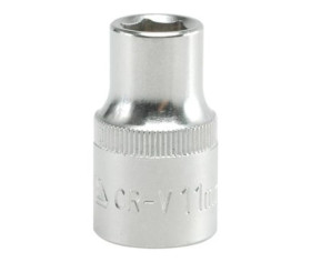 NASADKA KRÓTKA 6-KĄTNA CHROMOWANA 1/2 11MM