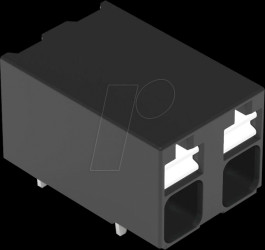 2086-3202 THR PCB terminal block, push-button, 1.5 mm², 2-pin