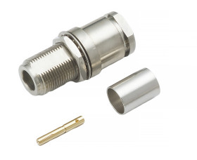 Złącze koncentryczne Montaż na kablu Męski 50Ω typ złącza Złącze N 11GHz Lutowane typ kabla Belden 9913, LMR 400