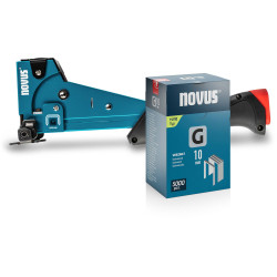 Novus 030-0466 J-055 Industrial Stapler, Full Metal, Non-Slip Grip