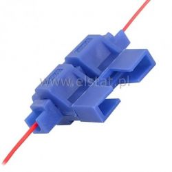 Gniazdo bezp. sam. MIDI niebieskie bez przewodu