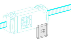 Canalis, płytka zaślepiająca wyjśćie kasety odpływowej, część zapasowa, IP55 KBC16ZB1