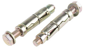 Kołek luźny zakotwiczony w osłonie dł 75mm M12 Stal wysokowęglowa Ø 20mm RS PRO Kotwa do betonu