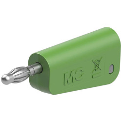 St&#xE4;ubli 641038-25 LQ-4N-30 jack plug 4mm gr stackable solder connect