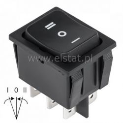 Przeł. kołys. (ON)-OFF-(ON) chwilowy 6p