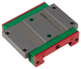 Blok prowadnic szyna: 17mm RS PRO szer: 60mm dł: 50.6mm WEW