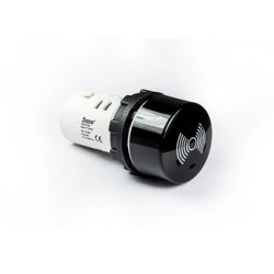 Buzzer, monoblok, 230V AC, 85db, IP65, czarny T0-MBZX220SE