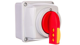 Łącznik Krzywkowy 0-I 3P 16A W Obudowie Na Kłódkę Ip44 Łuk E16-13/5 951614