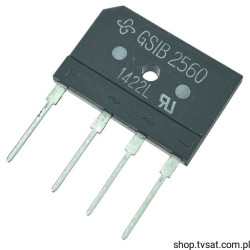GSIB2560 Bridge Rectifier 800V 3A SIL4 VISHAY