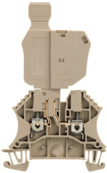 Fuse terminal block, 2 pole, 0.5-2.5 mm², 250 V, 6.3 A, 1763940000