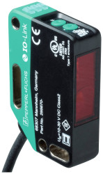 Pepperl+Fuchs OMT300-R201-UEP-IO-0,3M-V31-L Czujnik odległości 1 szt. (D x S x W) 41.7 x 15 x 61.7 mm