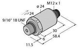 Turck Przetworniki ciśnienia 1 szt. PT3000PSIG-2021-I2-H1144/X