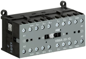 Stycznik miniaturowy VB6A-30-10-02 nawrotny 42 V AC - 3 NO - 0 NC zaciski śrubowe GJL1211911R0102