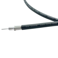 Kabel koncentryczny złącze A BNC złacze B BNC długość 100m typ kabla RG6/U Niezakończony